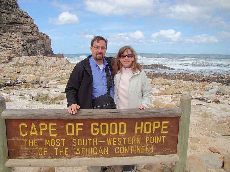 cape1.jpg - John & Tonya at the Cape of Good Hope