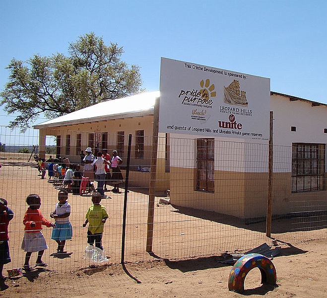 lhschool3.jpg - A preschool that Leopard Hills and Sir Richard Branson's Ulasaba Lodge helped build and support.