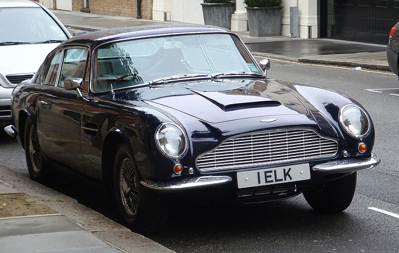 aston.jpg - An Aston Martin parked on a street in Mayfair.
