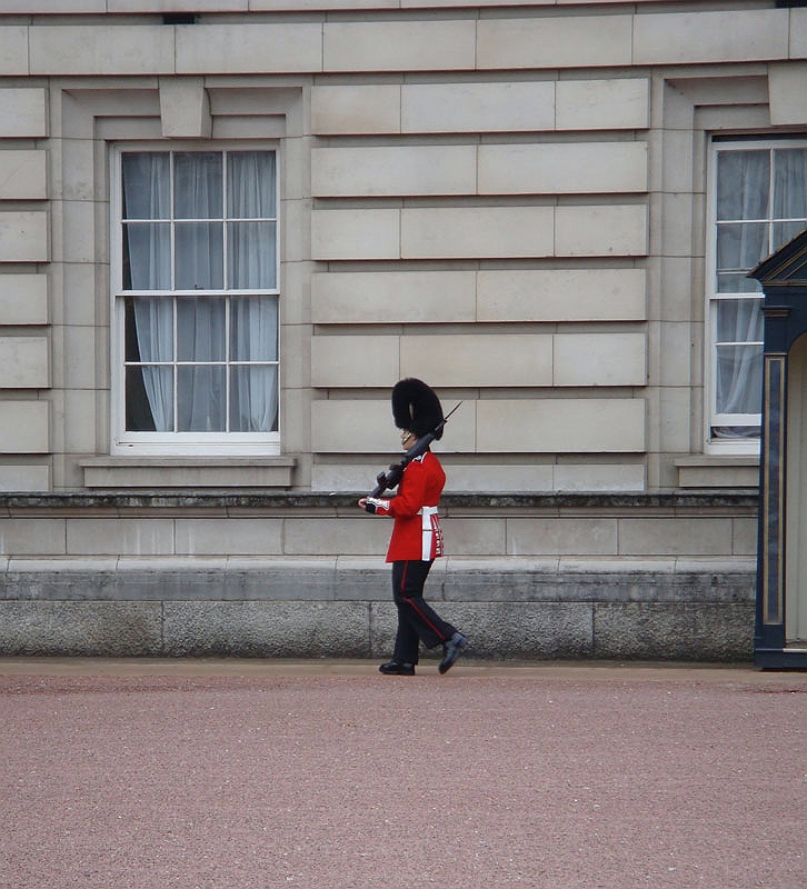 buckingham1.jpg - Guard at Buckingham Palace