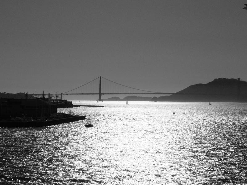 sf10.jpg - Black & White of the Golden Gate Bridge