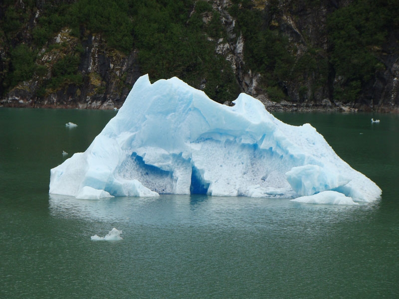 iceburg1.jpg - One of many iceburgs as we cruise down Endicott Fjord