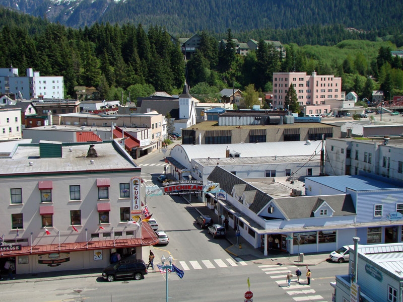 ketchikan1.jpg - We arrive in Ketchikan on a surprising warm, sunny day in May!