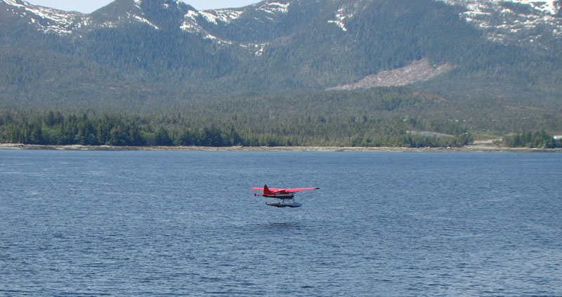 ketchikan4.jpg - Float planes landed beside our ship all afternoon.