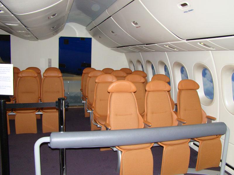 boeing3.jpg - An interior mock-up of the new 787 Dreamliner